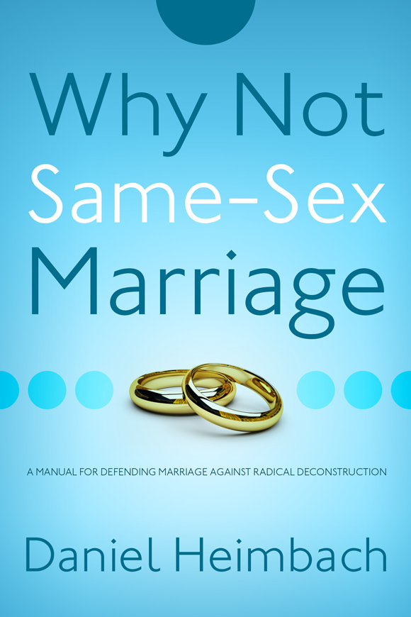 cover of the book why not same sex marriage book
